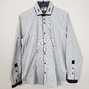 Tokyo Laundry Blue Seersucker Shirt